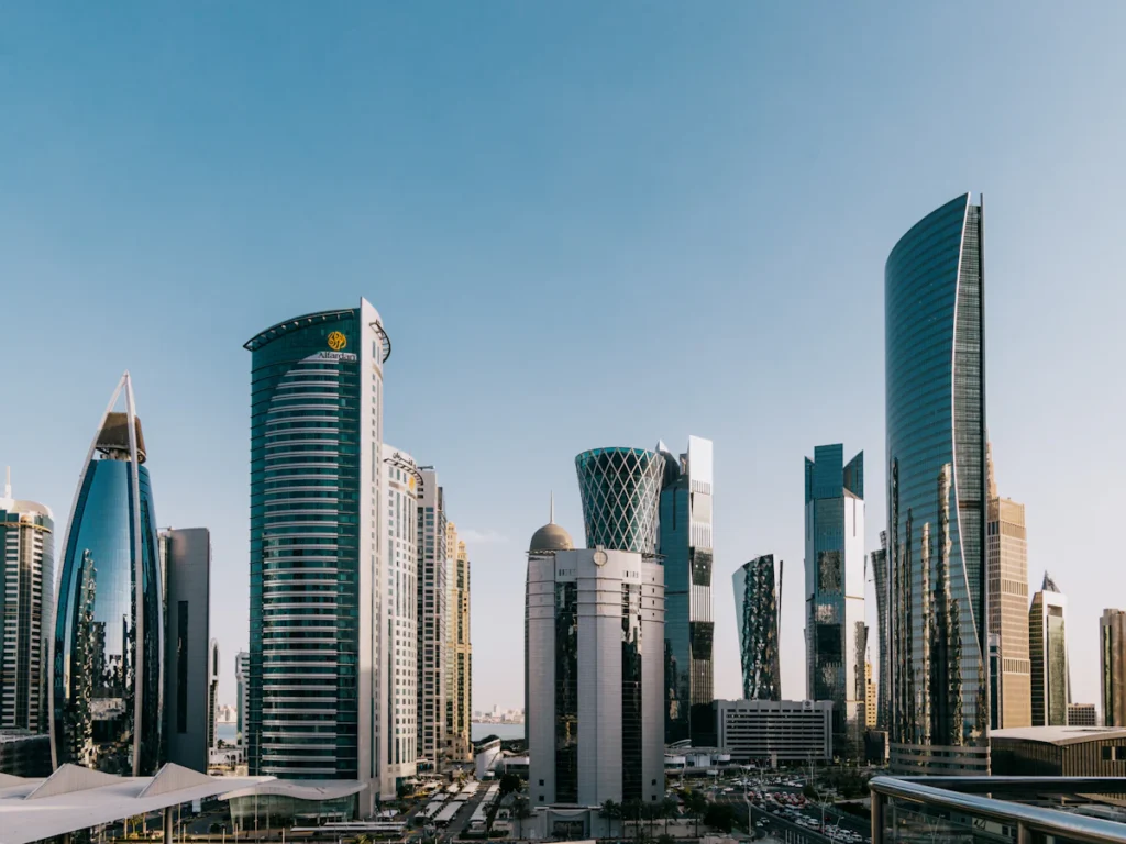 West Bay towers in Doha, Qatar