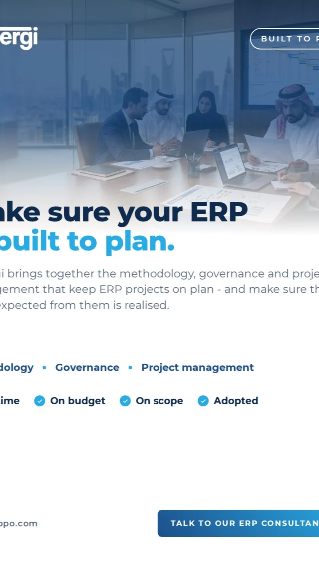 Nobody announces that an ERP project has failed. It slips quietly; one re-baselined milestone, one workaround, one spreadsheet at a time…
